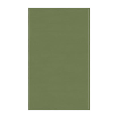 Olive Cotton Twill Tea Towel 18 x 30