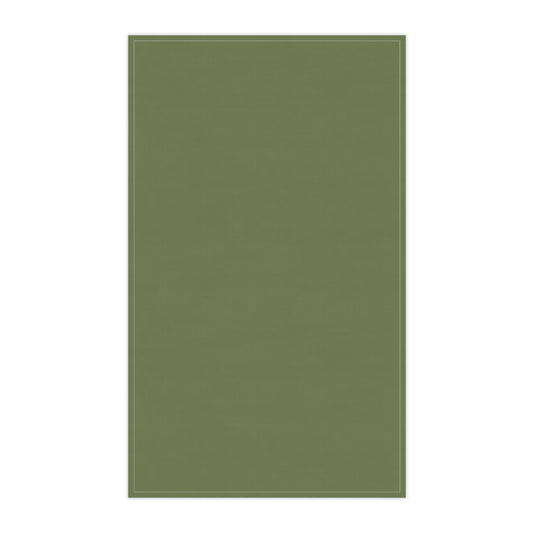 Olive Cotton Twill Tea Towel 18 x 30