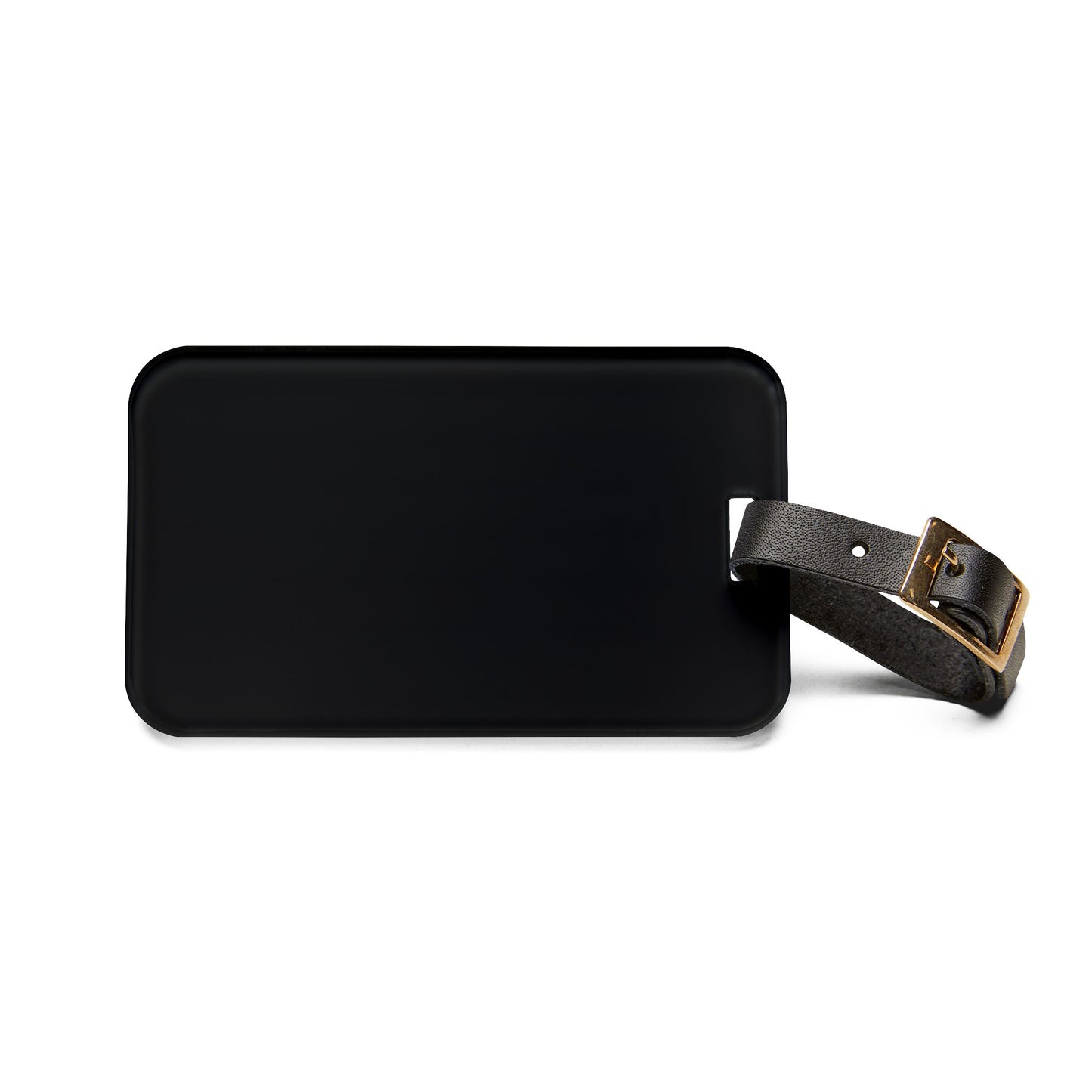 Black Luggage Tag Acrylic Travel Tag