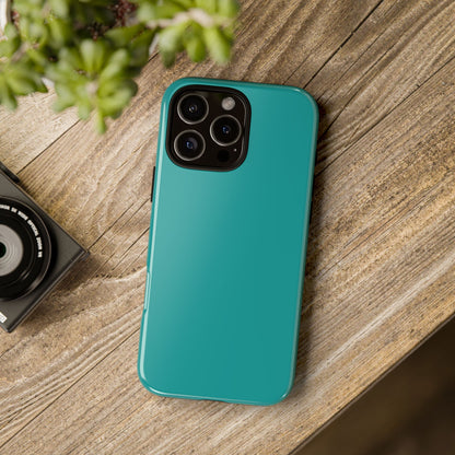 Deep Aqua Tough Cell Phone Case Matte or Glossy Protective Case iPhone Samsung