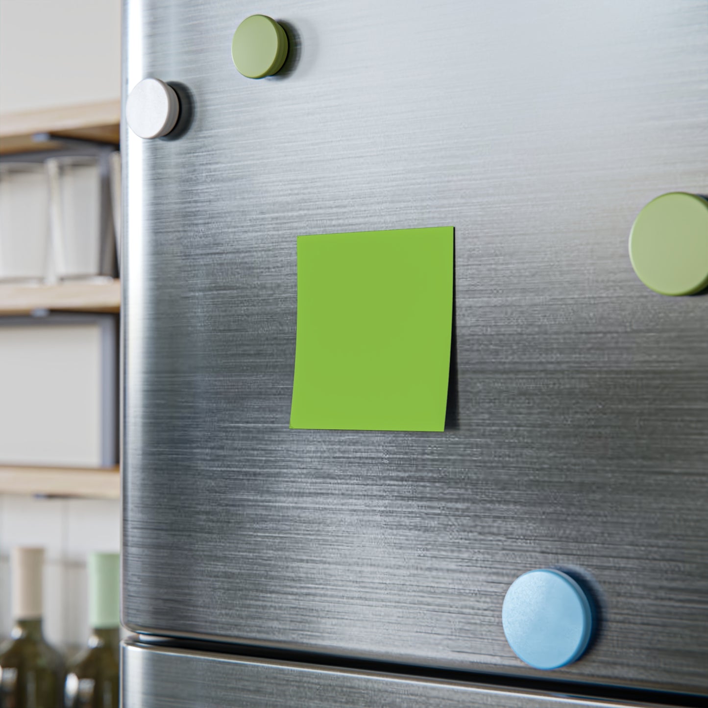 Muted Lime Post It Notes Coordinated Color Collection