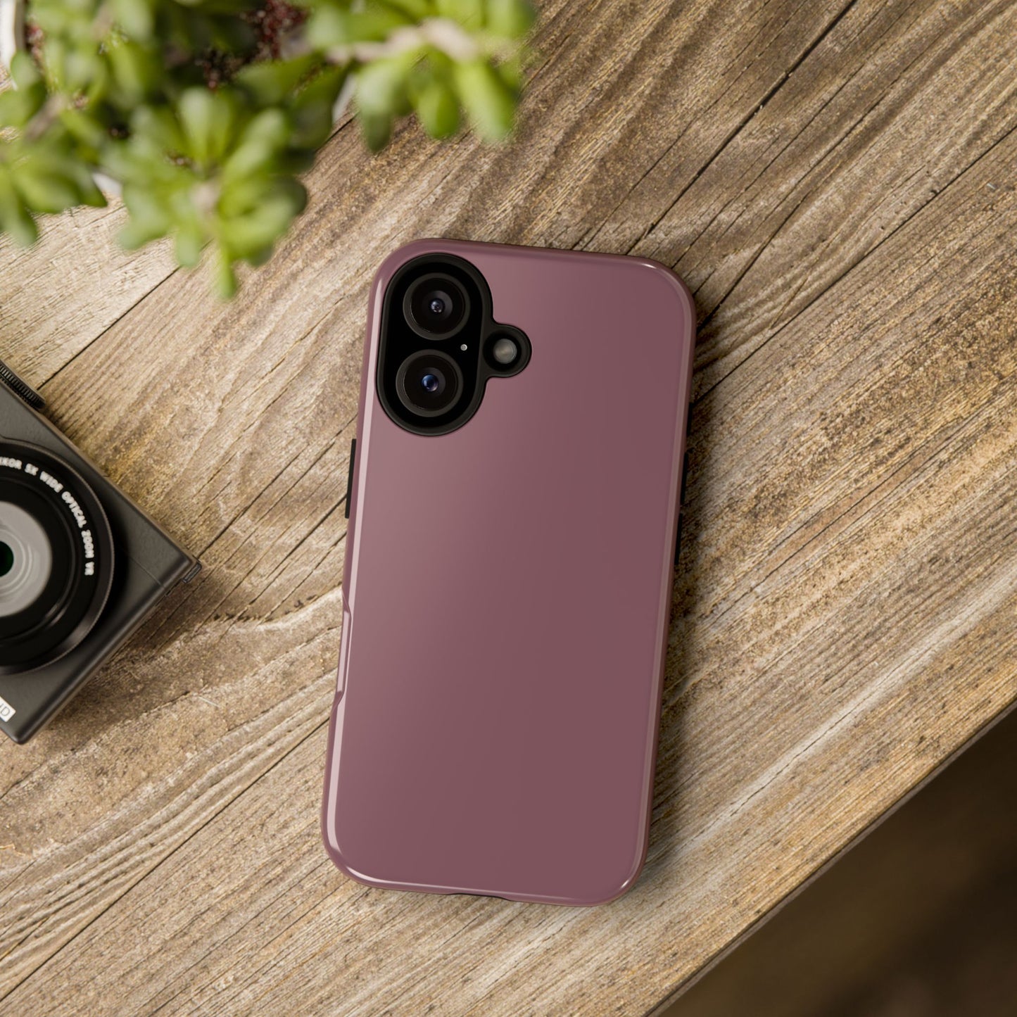 Mauve Tough Cell Phone Case Matte or Glossy Protective Case iPhone Samsung