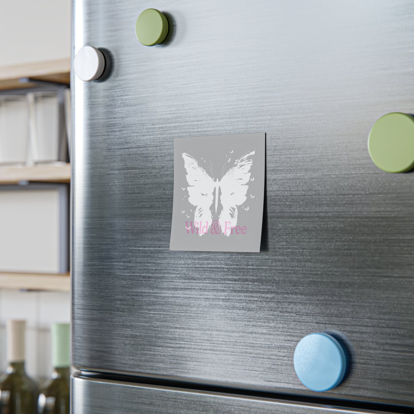 Wild and Free Sticky Notes Butterfly Post It Notes (7 Sizes)