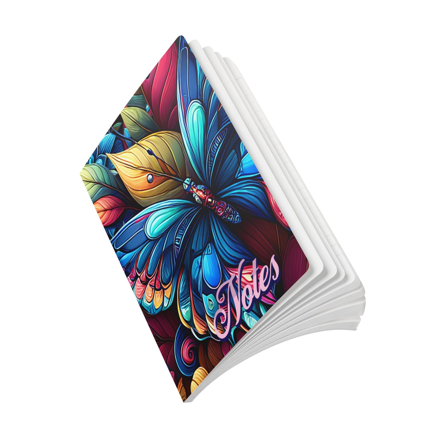 Butterfly Floral - Metamorphosis Design, A5 Lined Journal