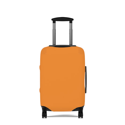 Tangerine Luggage Cover Travel Suitcase Cover Protective Stretch Cover
