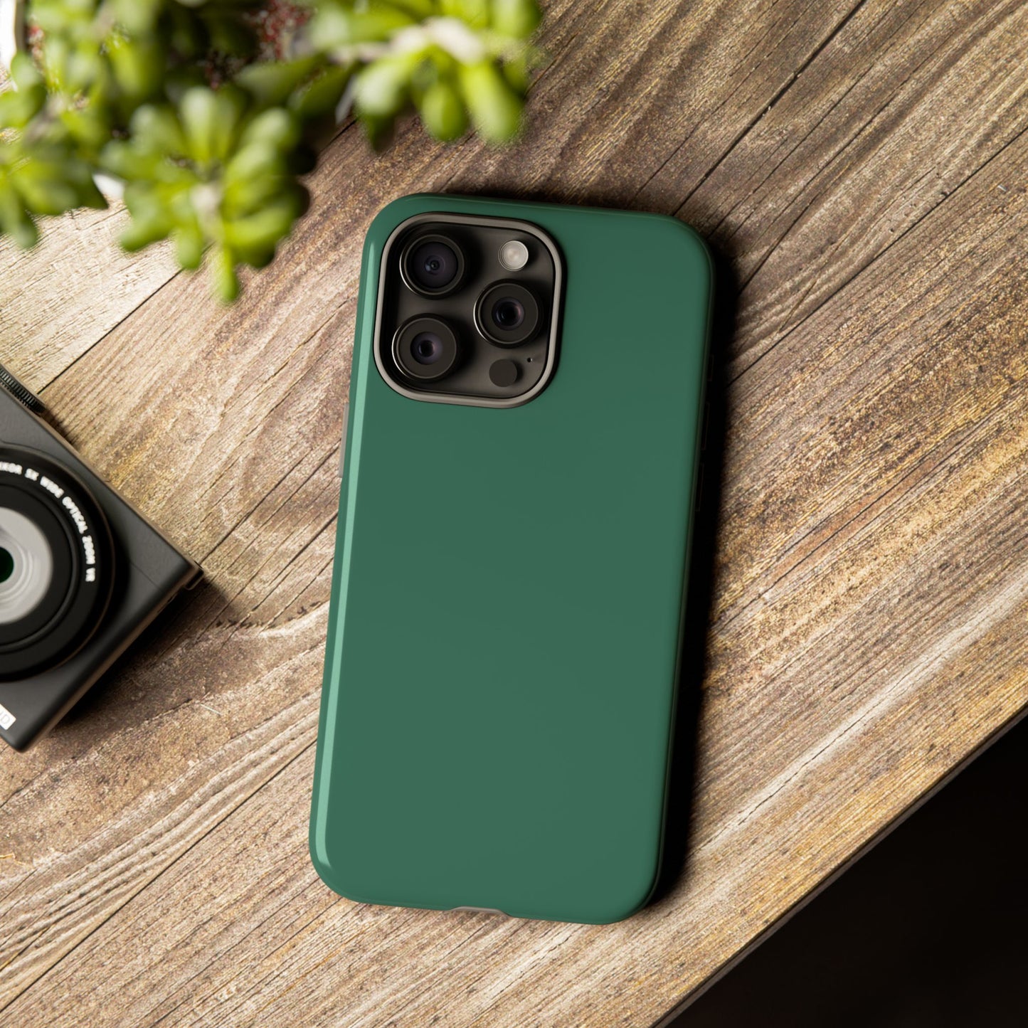 Leaf Green Tough Cell Phone Case Matte or Glossy Protective Case iPhone Samsung
