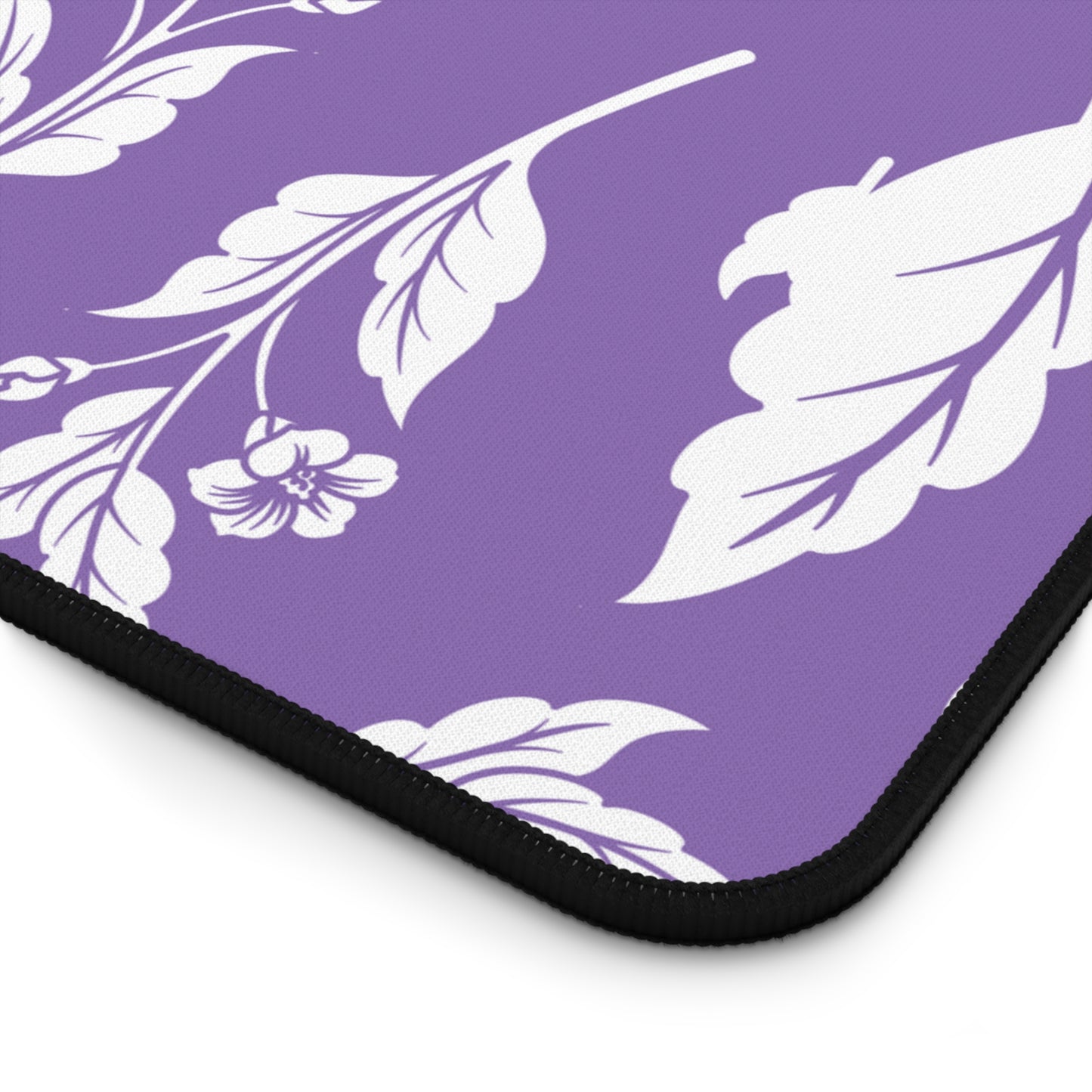 Purple Floral Desk Pad (12x18, 12x22 or 16x32)