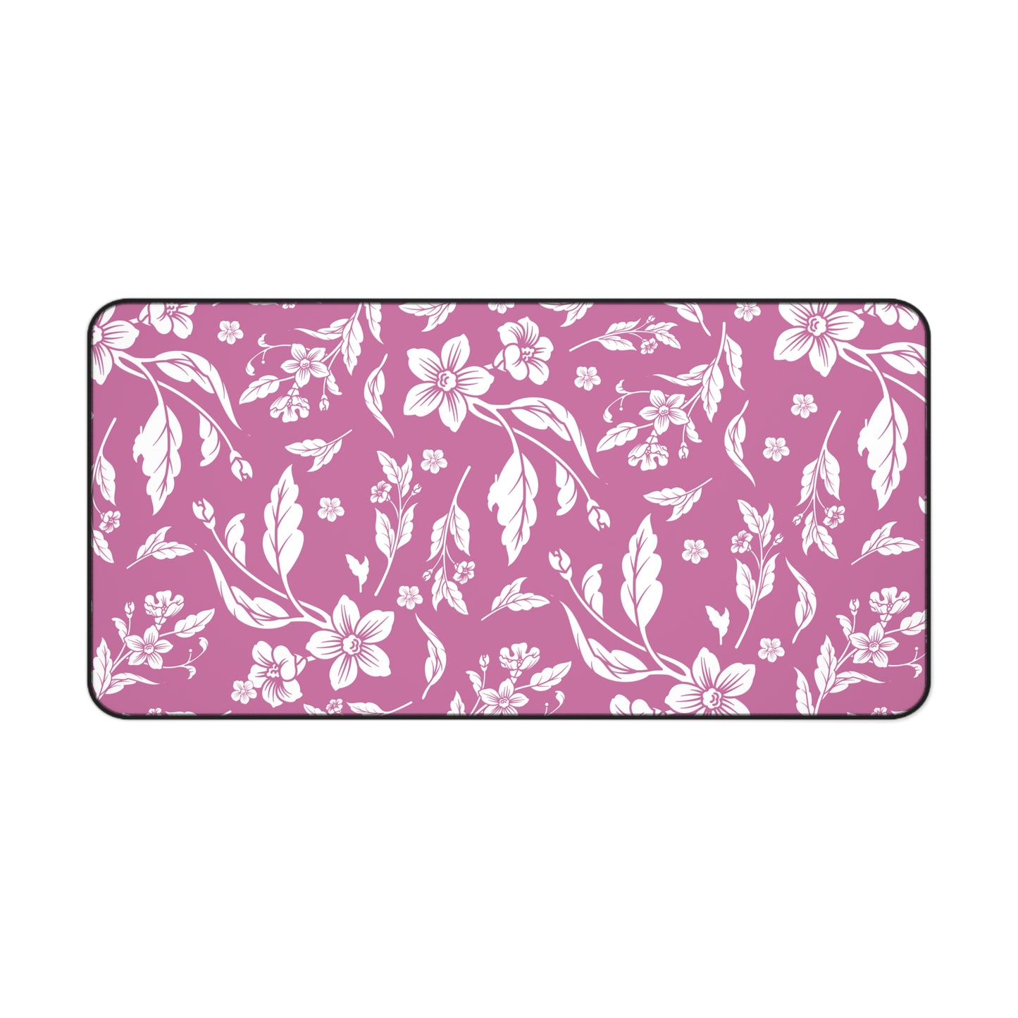Lilac Wine Floral Desk Pad (12x18, 12x22 or 16x32)