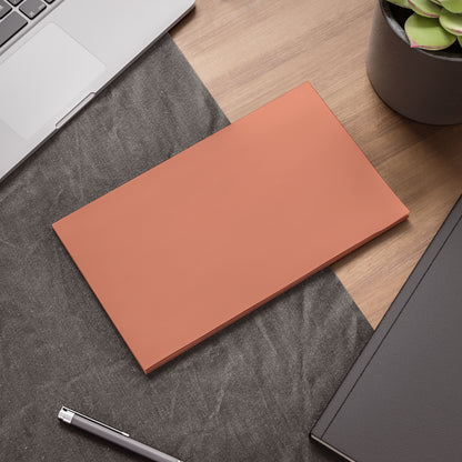 Terracotta Post It Notes Coordinated Color Collection