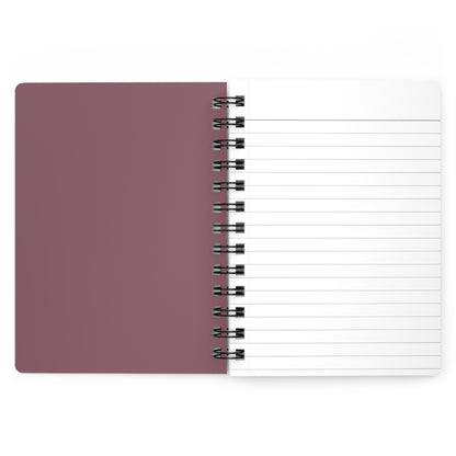 Mauve Spiral Lined Notebook 150 Page Journal | Coordinated Collection