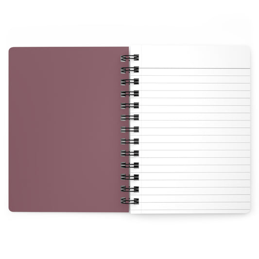 Mauve Spiral Lined Notebook 150 Page Journal | Coordinated Collection