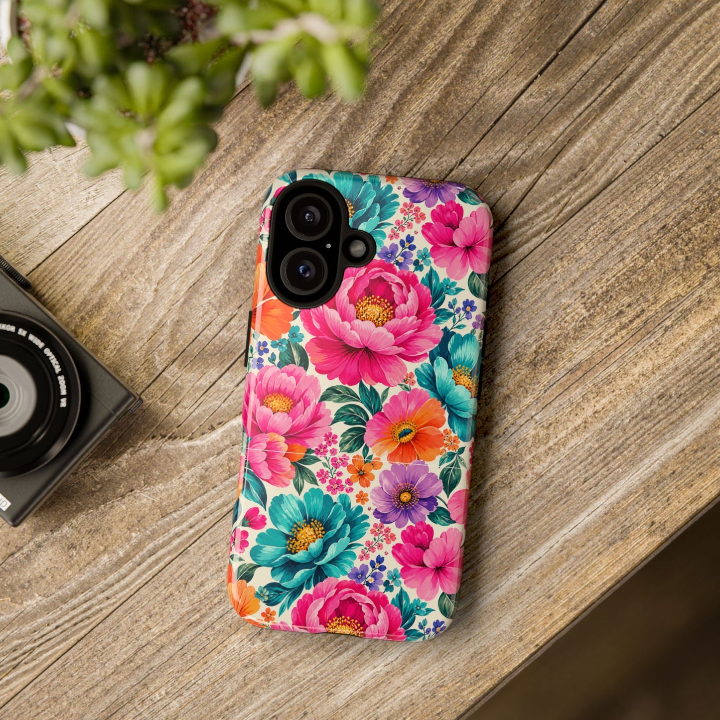 Dreamy Floral Tough Phone Case iPhone Samsung Floral Phone Cover