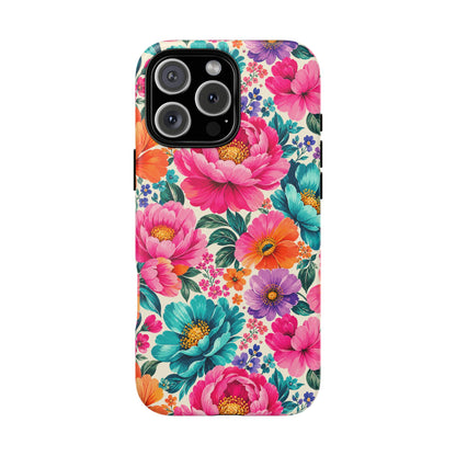 Dreamy Floral Tough Phone Case iPhone Samsung Floral Phone Cover