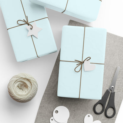 Ocean Blue Wrapping Paper Matte or Glossy Gift Wrap 3 Sizes Fine Art Paper