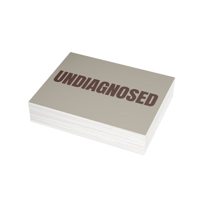 Warm Stone Postcard Set Pack of 10, 30 or 50 w/ Envelopes | Coordinated Collection