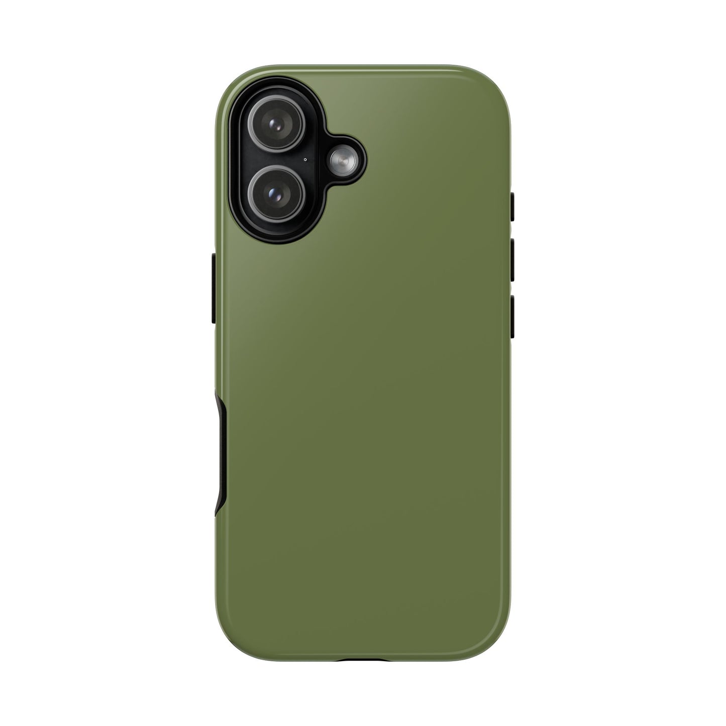 Olive Tough Cell Phone Case Matte or Glossy Protective Case iPhone Samsung