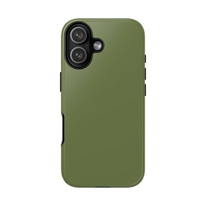 Olive Tough Cell Phone Case Matte or Glossy Protective Case iPhone Samsung