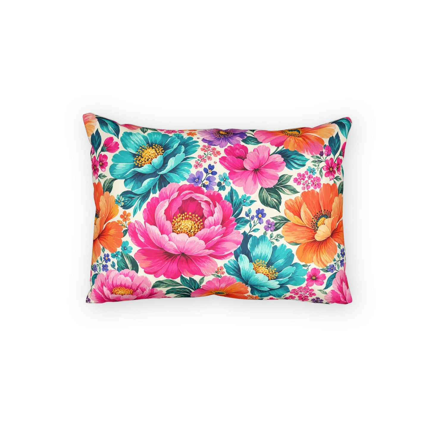 Dreamy Floral Cotton Pillow Sham 26 x 20 Floral Bedding