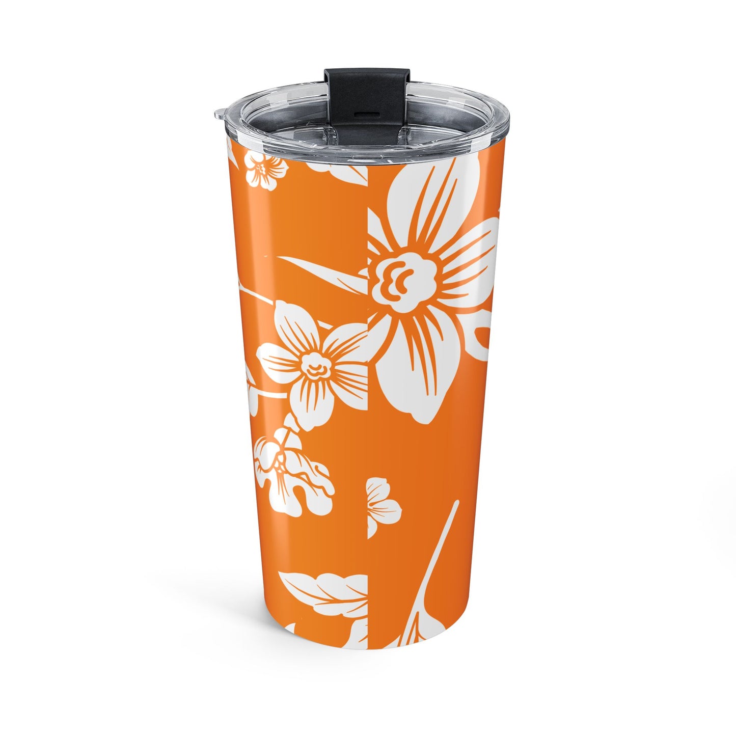 Tangerine Floral 20oz Stainless Steel Tumbler | Coordinated Collection