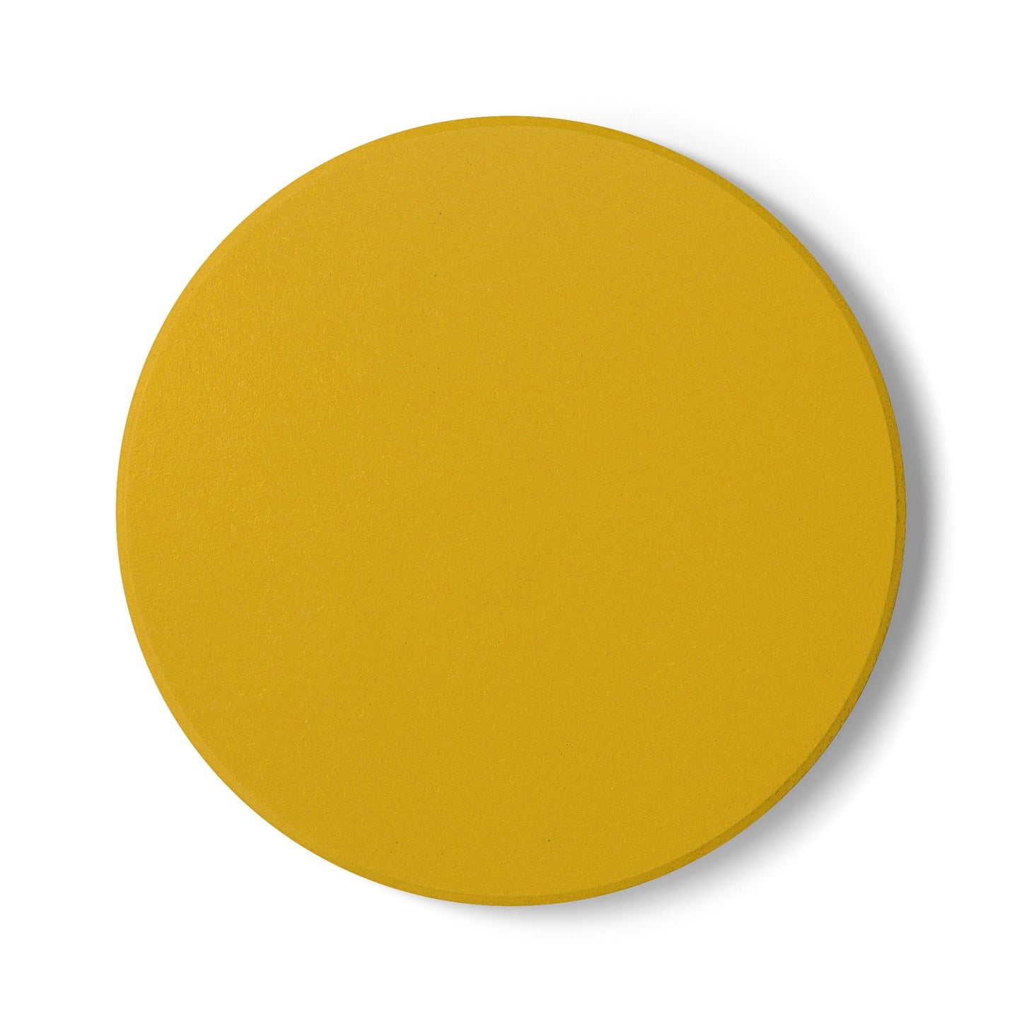 Honey Yellow Ceramic Coaster Round or Square | Coordinated Collection