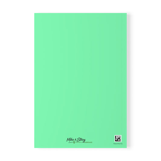 Caffeine and Customs Travel Journal A5 Softcover (EU & Europe only)