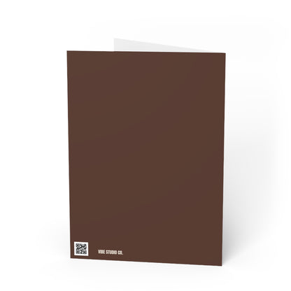 Chocolate Brown Note Card Color Coordinated Collection