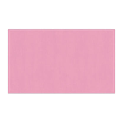 Light Pink Cotton Twill Tea Towel 18 x 30
