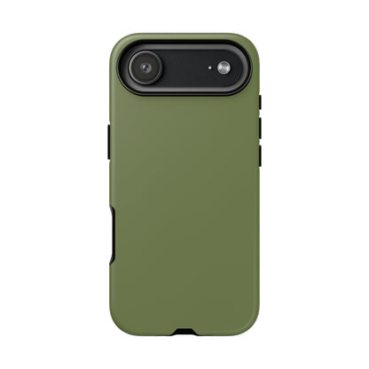 Olive Tough Cell Phone Case Matte or Glossy Protective Case iPhone Samsung