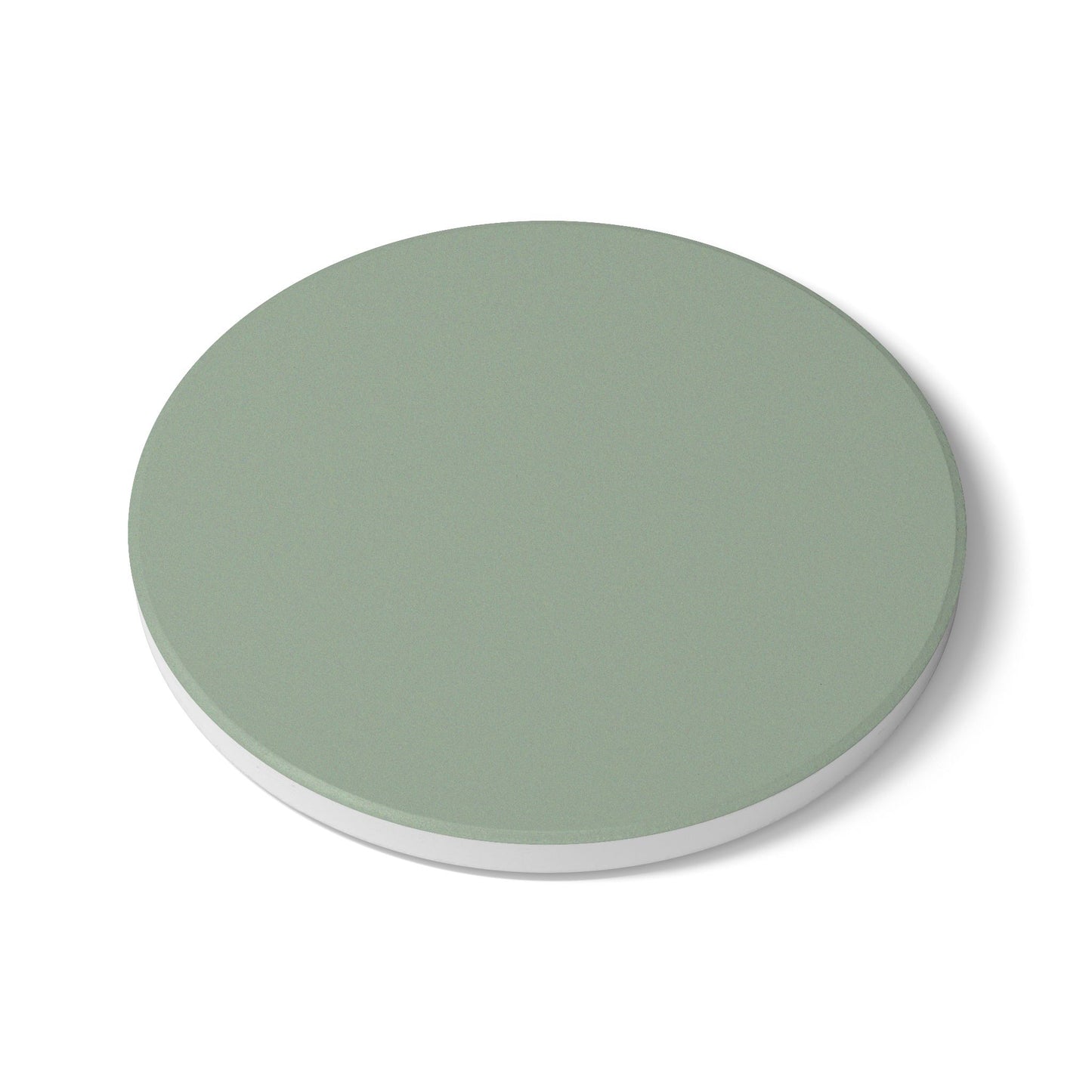 Sage Ceramic Coaster Round or Square | Coordinated Collection