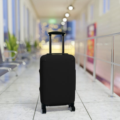 Black Luggage Cover Travel Suitcase Cover Protective Stretch Cover