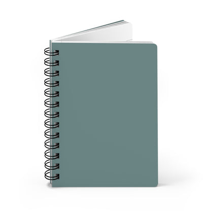 Dusty Blue Spiral Lined Notebook 150 Page Journal | Coordinated Collection