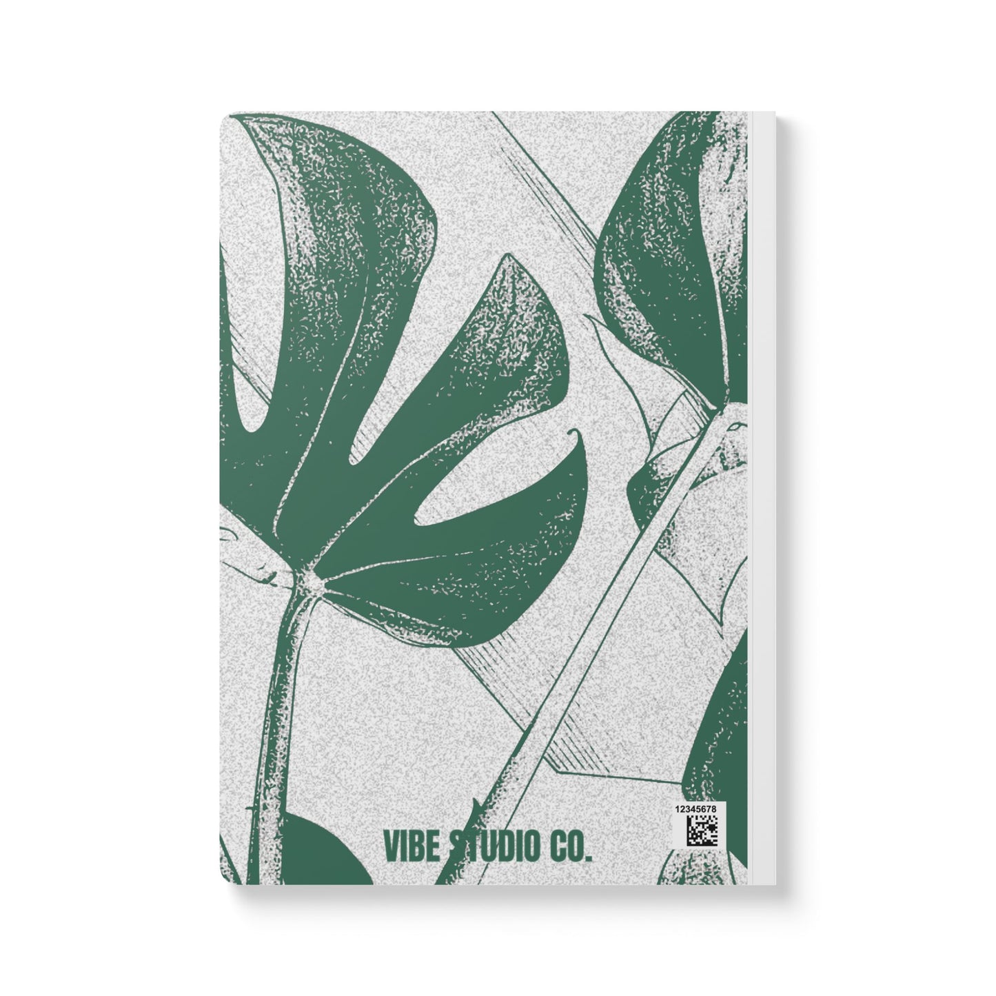 Monstera Leaf Green A5 Lined Journal