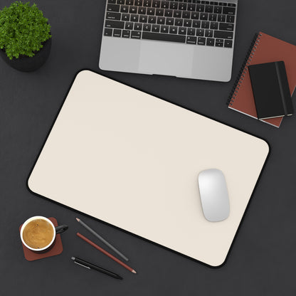 Latte Cream Desk Mat Color Coordinated Collection (12x18, 12x22, 16x32)