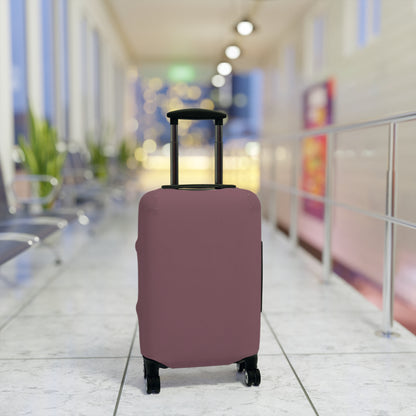 Mauve Luggage Cover Travel Suitcase Cover Protective Stretch Cover