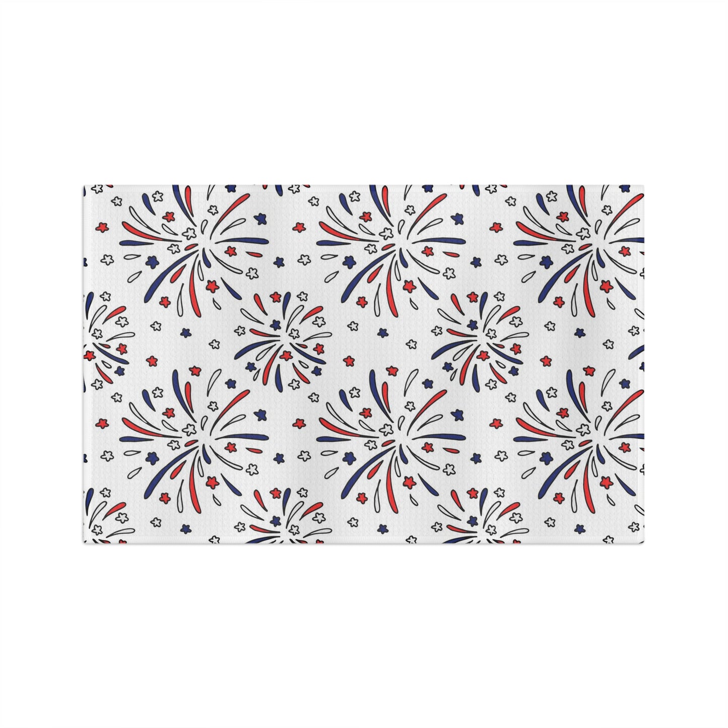 Fireworks Microfiber Tea Towel