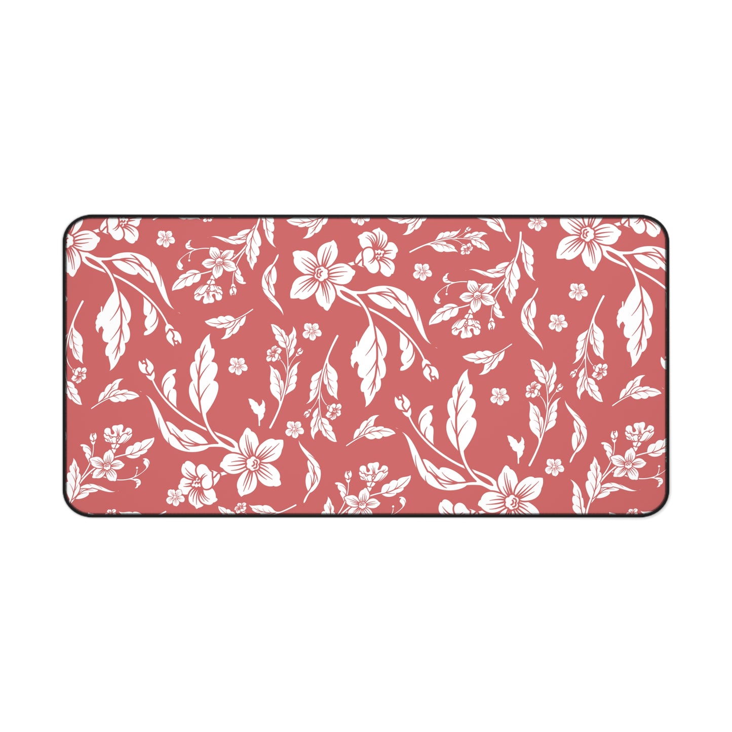 Red Autumns Floral Desk Pad (12x18, 12x22 or 16x32)