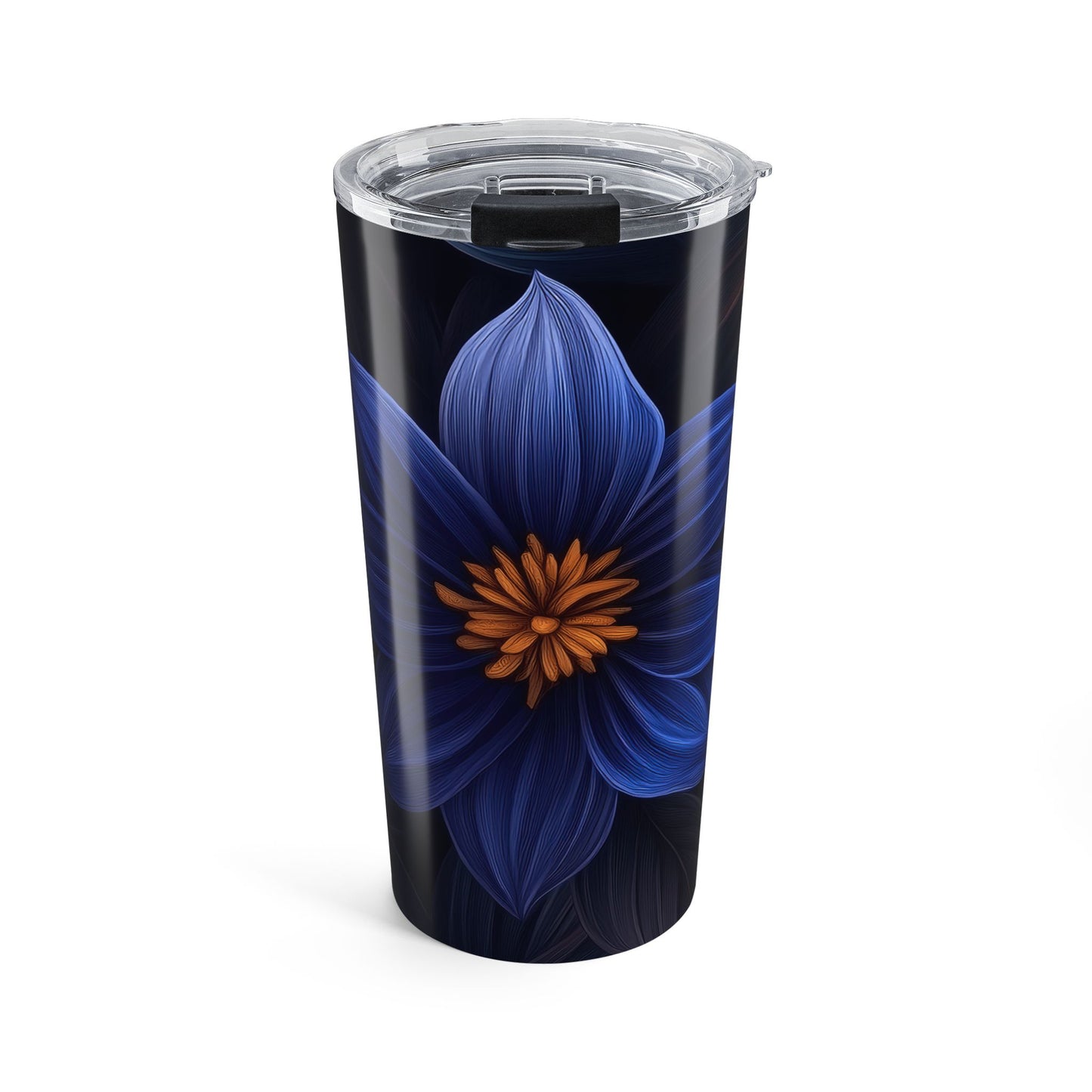 Blue Floral Heaven 20 oz Stainless Steel Tumbler