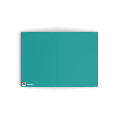 Deep Aqua Note Card Color Coordinated Collection