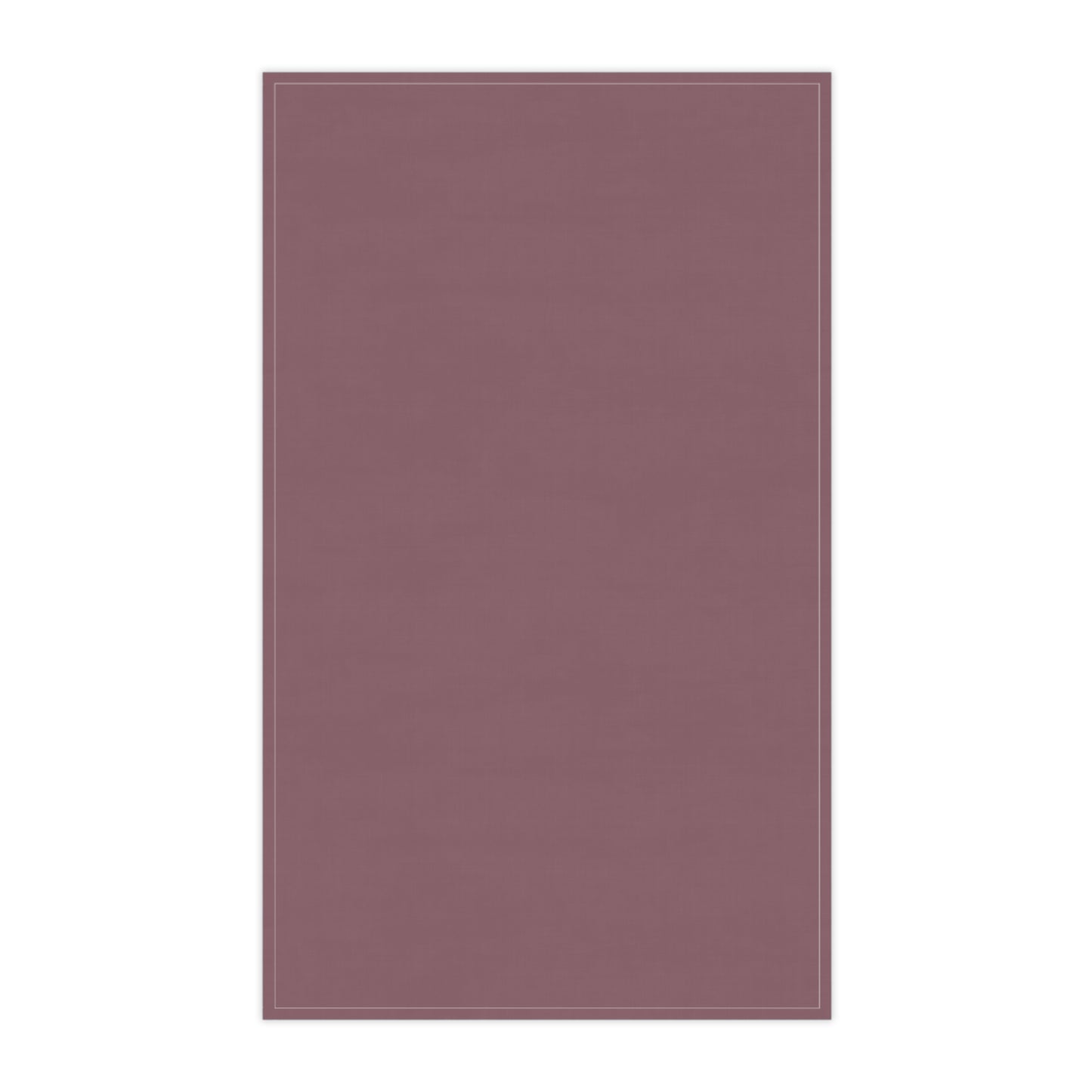Mauve Cotton Twill Tea Towel 18 x 30