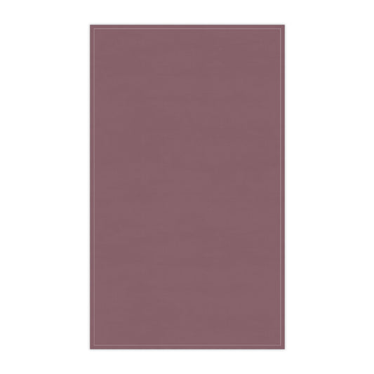 Mauve Cotton Twill Tea Towel 18 x 30