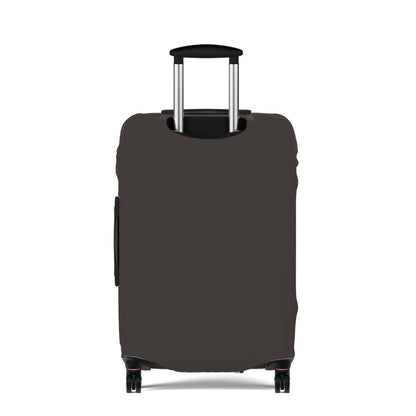 Muted Charcoal Luggage Cover Travel Suitcase Cover Protective Stretch Cover