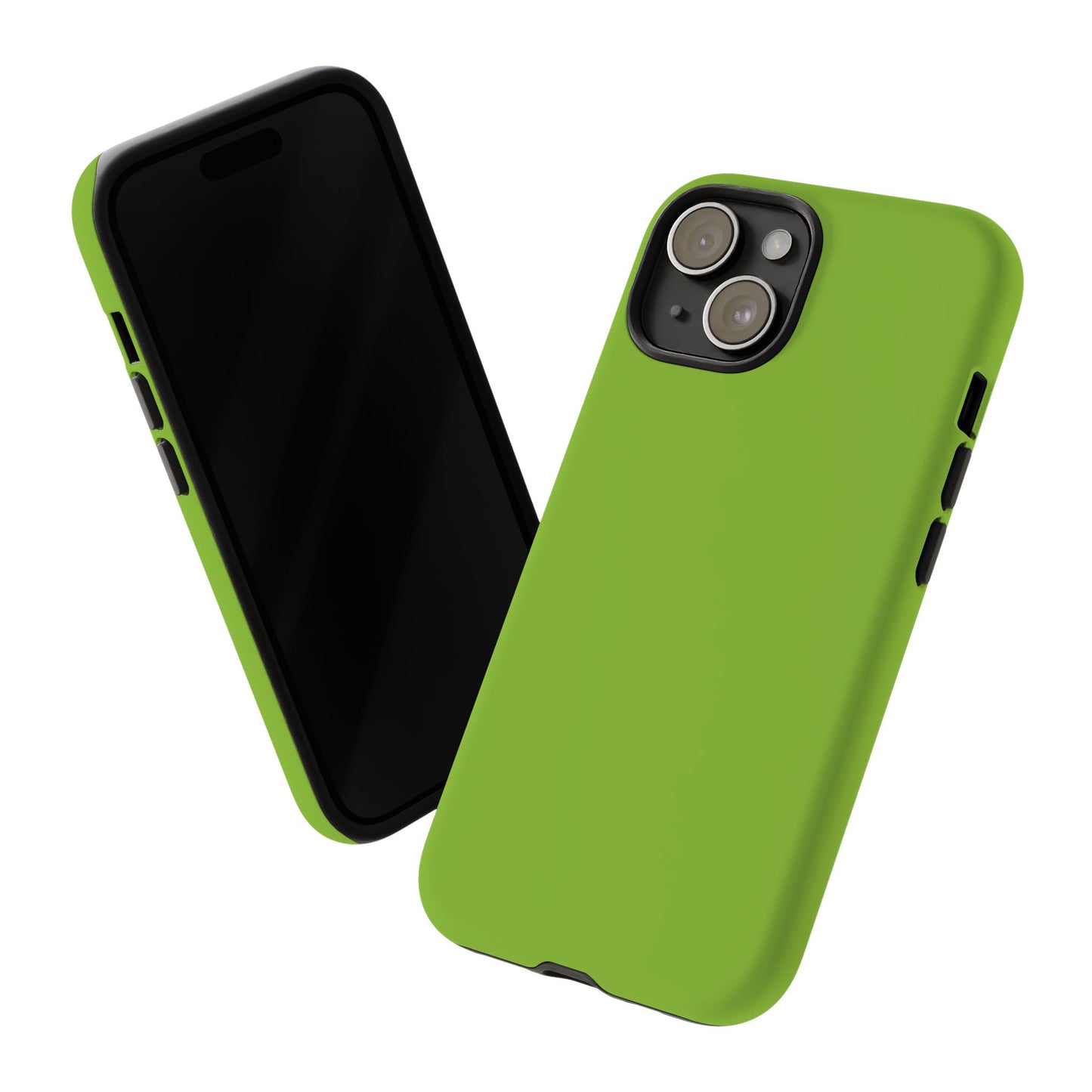 Muted Lime Tough Cell Phone Case Matte or Glossy Protective Case iPhone Samsung