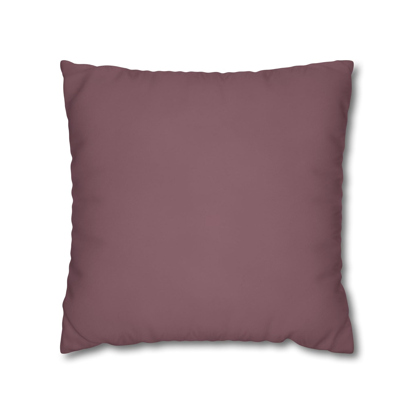 Mauve Canvas Pillow Cover 20x20