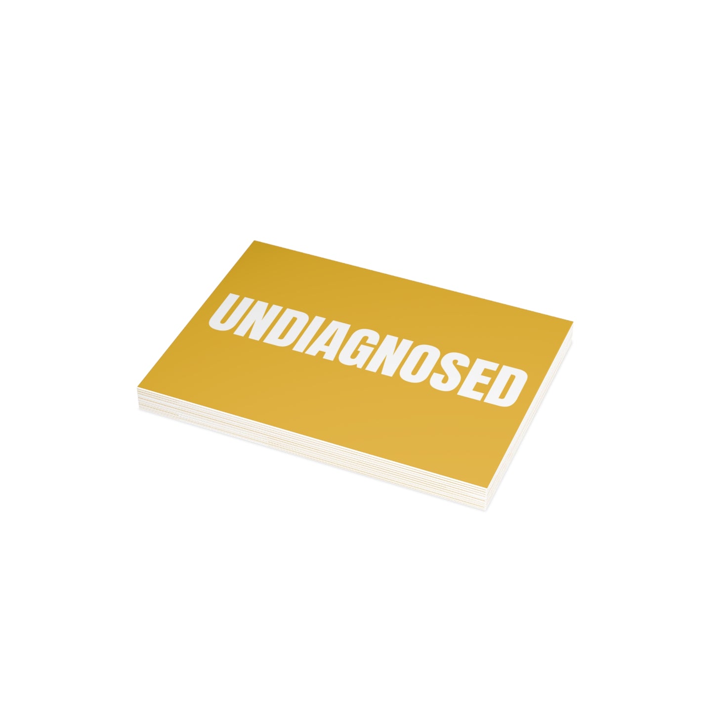 Honey Yellow Postcard Set Pack of 10, 30 or 50 w/ Envelopes | Coordinated Collection