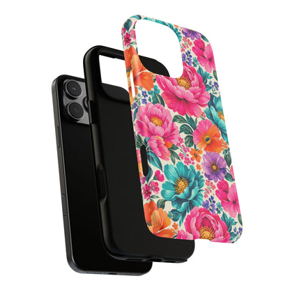 Dreamy Floral Tough Phone Case iPhone Samsung Floral Phone Cover