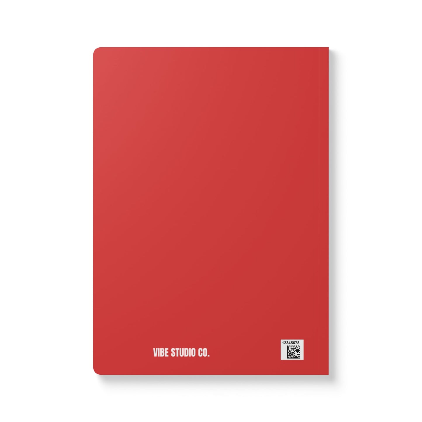 True Red Big Girl Mood A5 Lined Journal