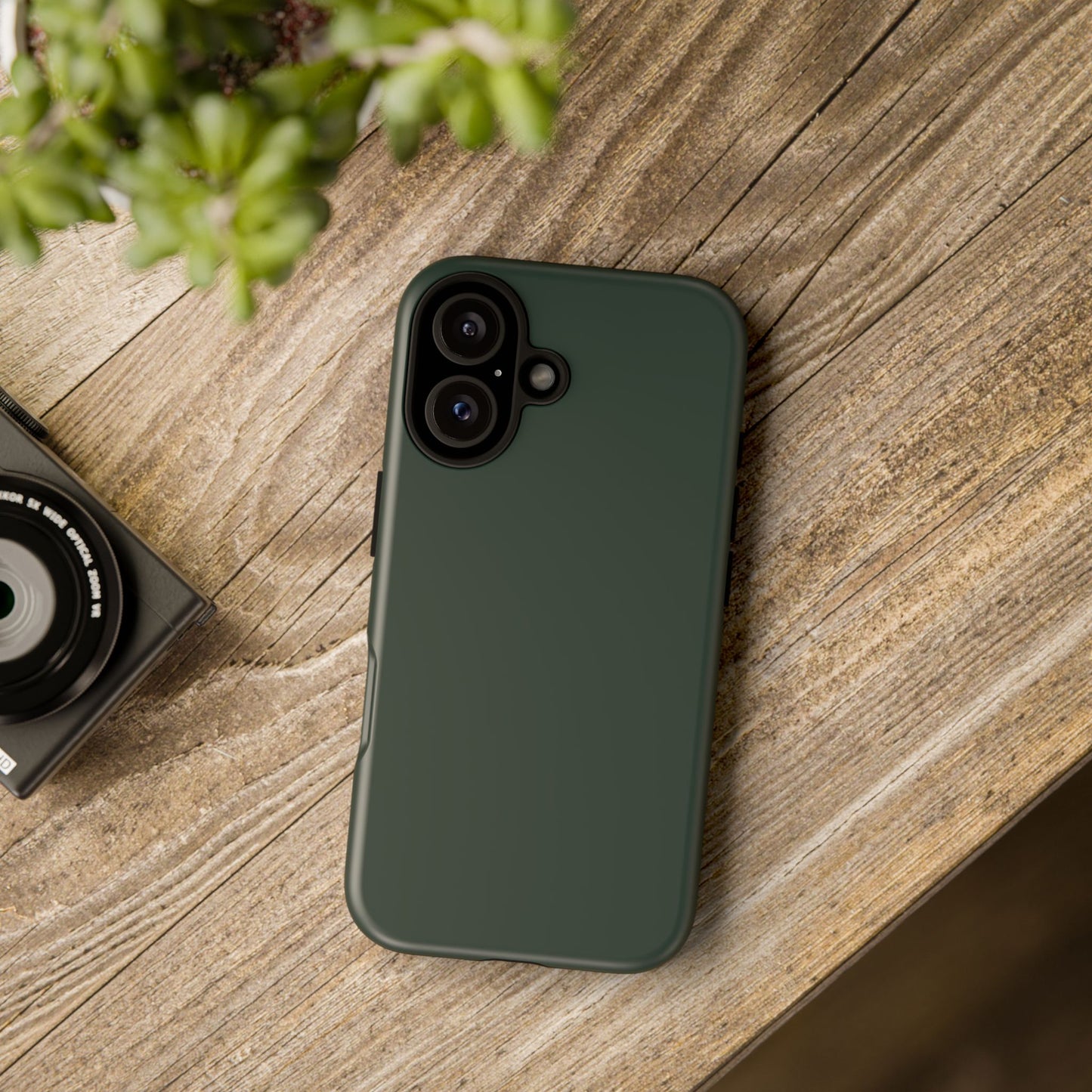 Forest Tough Cell Phone Case Matte or Glossy Protective Case iPhone Samsung