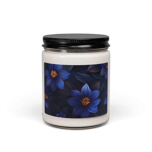 Blue Floral Heaven 9 oz Soy Candle