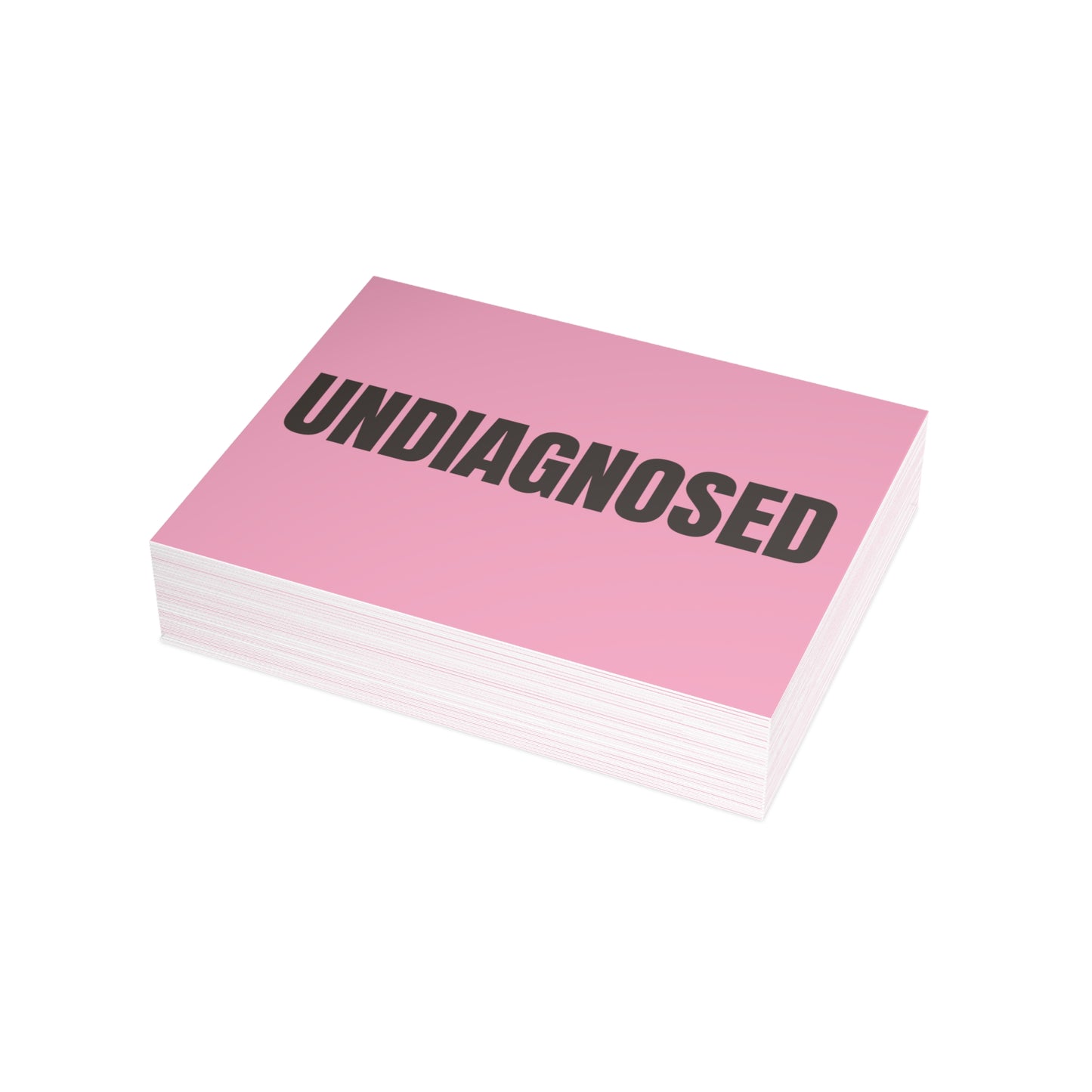 Light Pink Postcard Set Pack of 10, 30 or 50 w/ Envelopes | Coordinated Collection