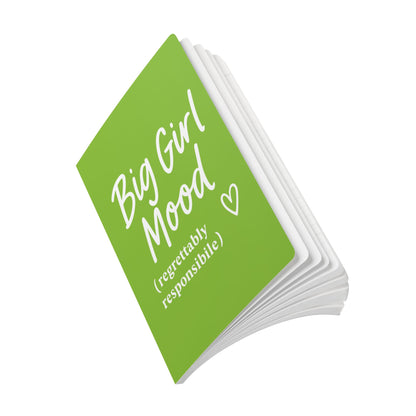 Muted Lime Big Girl Mood A5 Lined Journal